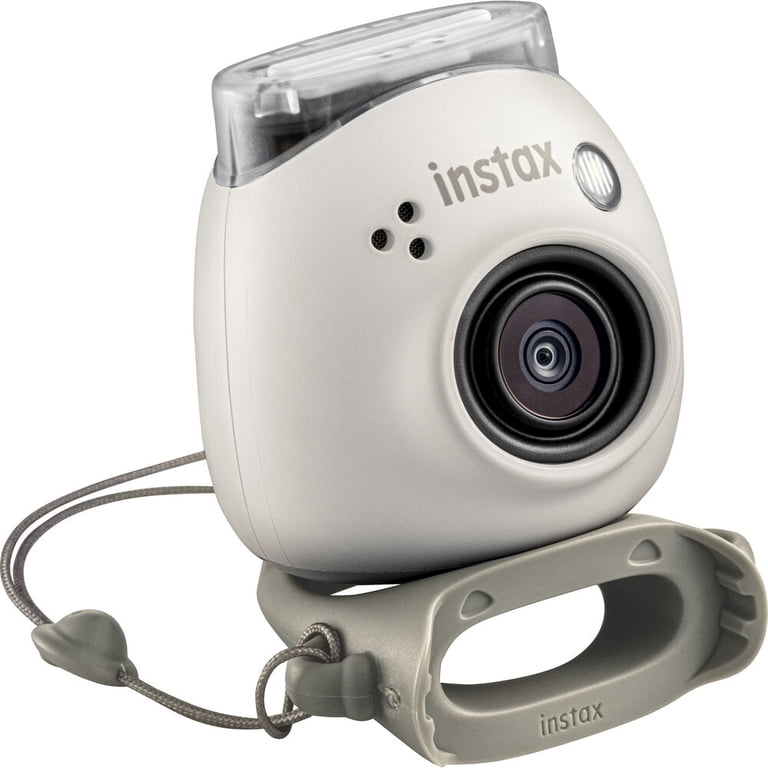 FUJIFILM INSTAX PAL Digital Camera (Milky White) Bundle With 32GB