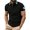 A-Black1088, variant on Bibifish Mens Polo Shirts Short Sleeve Italy Flag Contrast Casual Shirts Classic Fit National Style Daily Tops