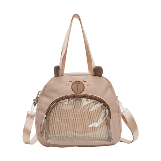 Bolso de la bolsa ITA Bague Bolsa de bolso multipropósito lindo para de exhibición de figura de anime Marrón