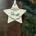thumbnail image 5 of FastXmas Christmas Sea-Glass Style Acrylic Ornament,3.9 x 3.9 Inch 2D-Flat Hanging Decoration with Frosted Look Decor,Merry Christmas Santa,Deer,Star Acrylic Ornament for Tree And Home Decor, 5 of 5
