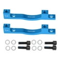 thumbnail image 2 of 2 Pieces 203mm Mountain Road Bike Front & Rear Disc Brake Mount Adaptor Mounting Bracket - Various, 2 of 10