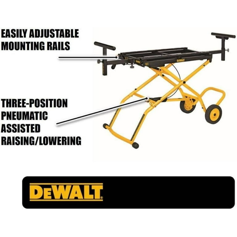Dewalt dwx726 rolling miter saw stand hotsell