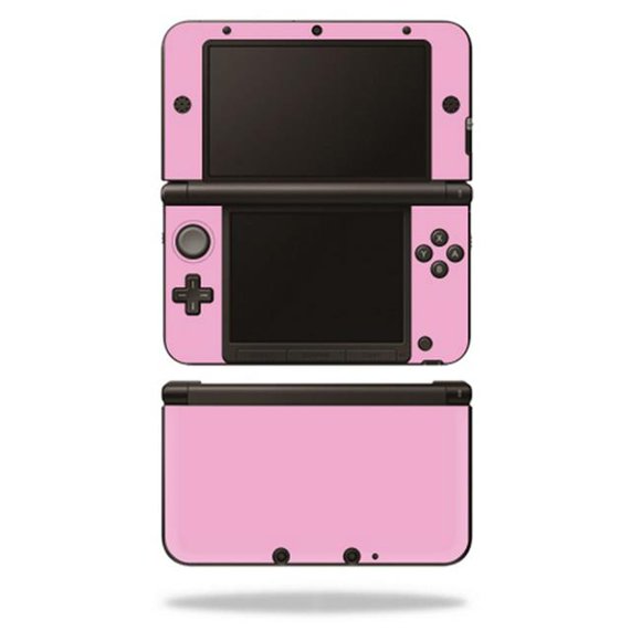 MightySkins NI3DSXL-Glossy Pink Skin Compatible with Nintendo 3DS XL Original 2012-2014 Models Sticker Wrap - Solid Pink