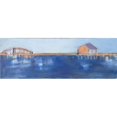 thumbnail image 3 of Marie, Susanne 14x7 Black Modern Framed Museum Art Print Titled - Bridge View, 3 of 5