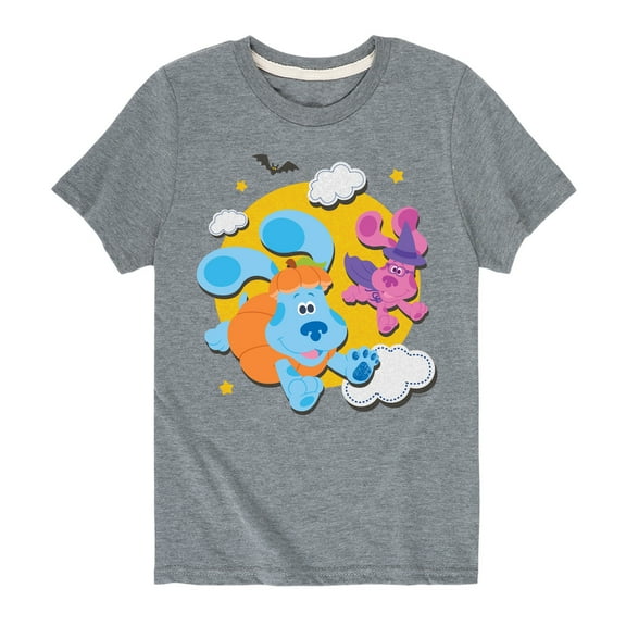 Blue's Clues & You! - Full Moon - Toddler And Youth Short Sleeve Graphic T-Shirt