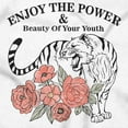 thumbnail image 2 of Enjoy The Power Of Youth Tiger Girls Kids T Shirt Tees Teen Brisco Brands S, 2 of 5