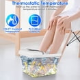 thumbnail image 3 of iMounTEK Electric Foot Bath Collapsible Foot Spa Massager with Heat 8 Massage Rollers 44Pcs Simulated Pebbles Pill Box, 3 of 9