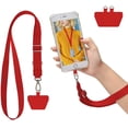 thumbnail image 1 of SS Phone Lanyard, Phone Neck Strap Holder Cell Phone Safe Tether Keyring Lanyard Universal Compatible with iPhone 11, 1 of 5