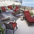 thumbnail image 6 of ARDEN Oceantex Outdoor Seat Cushion 21 x 21, Nautical Red, 6 of 9
