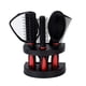 thumbnail image 1 of Juego de peines y cepillos para el cabello, 5 uds., cepillo para peinar el cabello con espejo, soporte para cepillo, peines para el cabello rizados, Herramienta de Peinado, 1 of 8