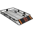 thumbnail image 2 of Ourlova Heavy-Duty Roof Rack 200-Lb Capacity Expandable Roof Basket Powder-Coated Steel Frame for Rustproof Design Compatible with SUVs Trucks and Jeeps for Camping and Off-Roading, 2 of 6