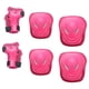 thumbnail image 2 of Almohadillas para las manos, coderas y rodilleras para ciclismo al aire libre, equipo de protección práctico. Rosa, 2 of 9