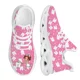 thumbnail image 1 of Zapatillas de deporte de malla con plataforma para mujer, con diseño de enfermera y dientes kawaii, cómodas, con cordones y plataforma para caminar., 1 of 6