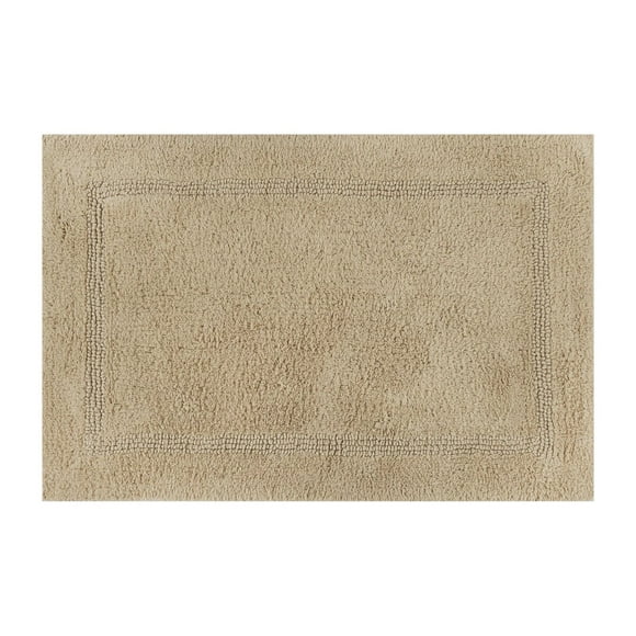 Tapis de bain réversible en coton Better Homes & Gardens, biscuit aux amandes, 43 x 61 cm