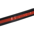 thumbnail image 5 of Universal 1.2M Black Soft Car Rear Roof Trunk Spoiler Rear Wing Lip Trim Sticker, 5 of 7