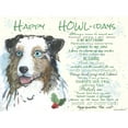 thumbnail image 2 of Phillips, Anita 24x19 White Modern Wood Framed Museum Art Print Titled - Happy Howlidays, 2 of 4