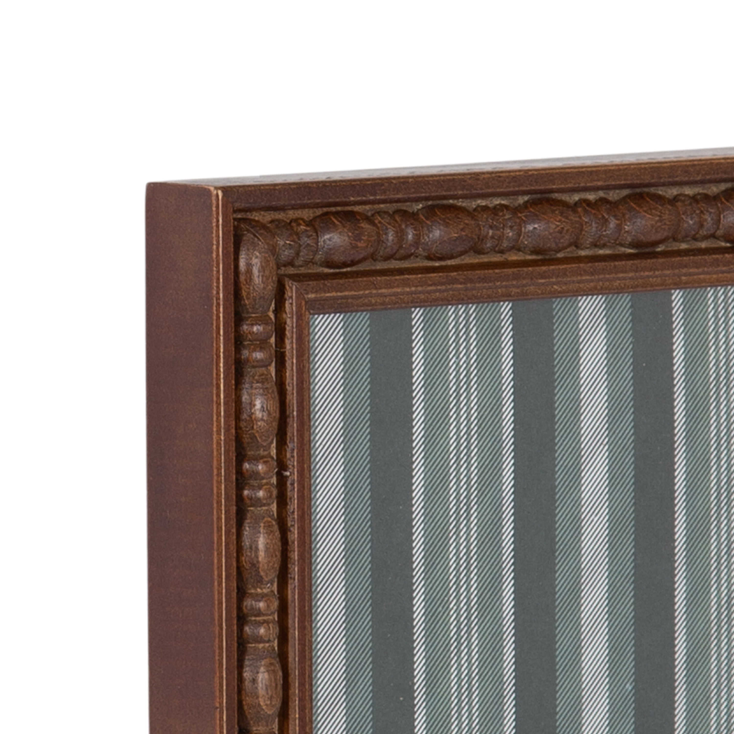 DesignOvation – 8x10 Picture Frame – Spindle Dark Walnut Tabletop Photo Frame