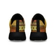 thumbnail image 4 of Hippie Ethnic Peace Shoes Sneakers for Women Men Black Size 11.5, 4 of 7