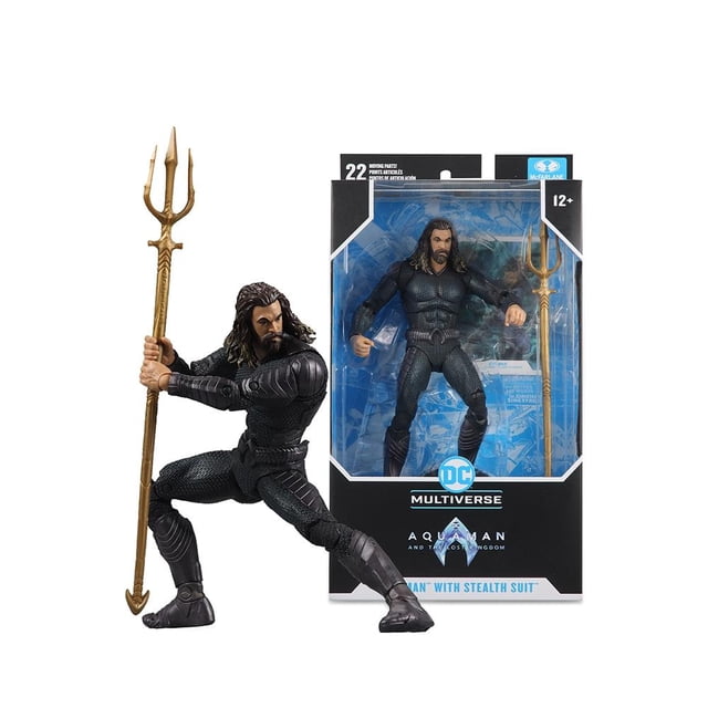 Figura de Accion McFarlane Spi Master Aquaman Traje de Sigilo