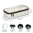 thumbnail image 4 of Uemuo Easter Egg3 Printed Large Pencil Case, Big Capacity Pencil Pouch Stationery Pen Bag, Storage High Capacity Bag Pouch Holder Box Organizer, Marker Pen Case, 4 of 9