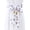Daisy White, variant on Floral Lightweight Chiffon Dress Sash Belt for Women Dresses Tie Bow Waist Belts Prom Chiffon Wide Belt Wraps