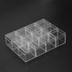 thumbnail image 3 of Caja de embalaje de plástico transparente cuadrado 24 piezas LANNMXG, 3 of 5