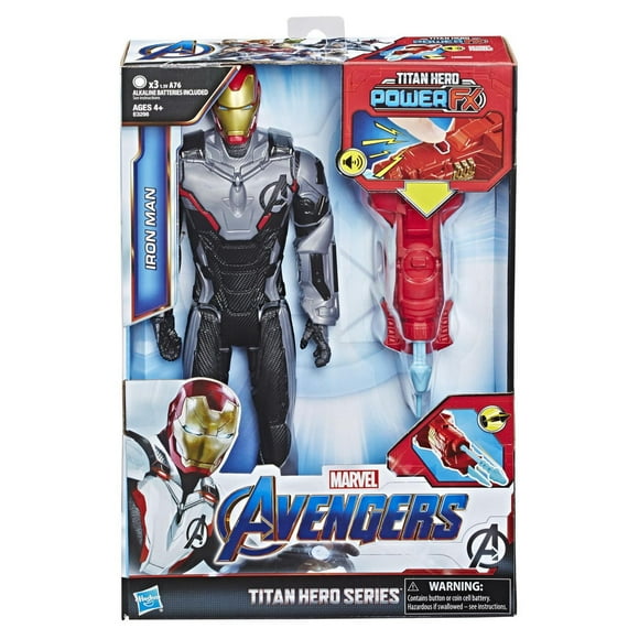 Marvel Avengers : Phase finale Titan Hero Power FX - Figurine Iron Man