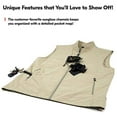thumbnail image 3 of SCOTTeVEST Mens 101 Travel Vest | 9 Concealed Pockets | Anti-Pickpocket, 3 of 4