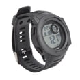 thumbnail image 1 of Reloj deportivo digital para hombre, electrónico, resistente a golpes, resistente al agua hasta 50 m, con correa de goma y pantalla grande, color gris., 1 of 14
