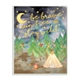 thumbnail image 5 of Stupell  'Be Brave Camping' Canvas Stretched Wall Art, 5 of 5