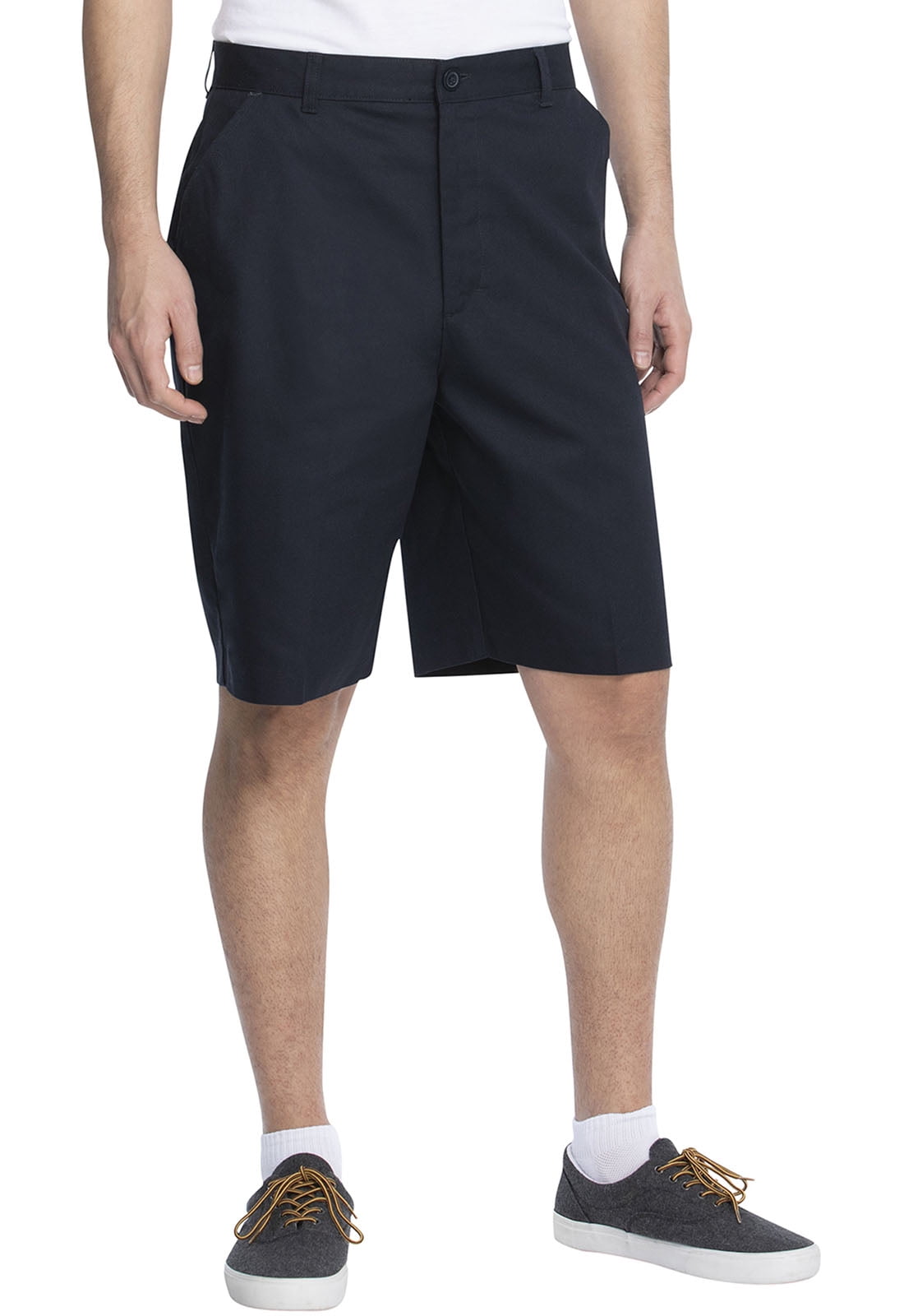 Real School Boys School Uniform Flat Front Shorts, Sizes 4-16