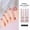 A4, variant on YTTAL Rainbow Glitter Toe Nail Stickers - Buy 2 Get 1 Free, Long Lasting Water Resistant Gradient Nail Wraps for Summer Beach Pedicure, Easy Apply Full Cover Nail Decals for Women
