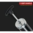 thumbnail image 4 of 16 Oz Steel Oil Suction Gun with 12" Vinyl Hose, Manual Oil Change Syringe - Heavy Duty Automotive Fluid Extractor Pump  for Engine Oil, Gear Oil & Lubricants, 4 of 13