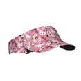 thumbnail image 2 of Xecao Rose Rabbit for Adult Sun Cap offers versatile sun protection with adjustable Velcro for a secure fit., 2 of 8