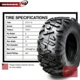 thumbnail image 2 of (2) WANDA ATV UTV Rear Tires 27x11-12 for 14-17 Can-Am Commander 800R/1000XTP, 2 of 5