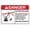 Warning Sign 4, variant on Danger Battery Charging Explosive Gases Sign - 12×8 Inches, Metal Multi Message Sign, No Smoking Naked Lights Home Business Safety Decor