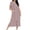 Red#2, variant on Women's Star Print Zip-Up Long Nightgown Milk Silk Double-Sided Fleece Sleepwear Cozy Loungewear with Pockets S-2XL Soft Brushed Robe Dress
