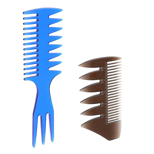 Peinetas Para El Cabello De 2 Piezas Para Tinte / Sección / Coloración / Resaltado / Microbraiding