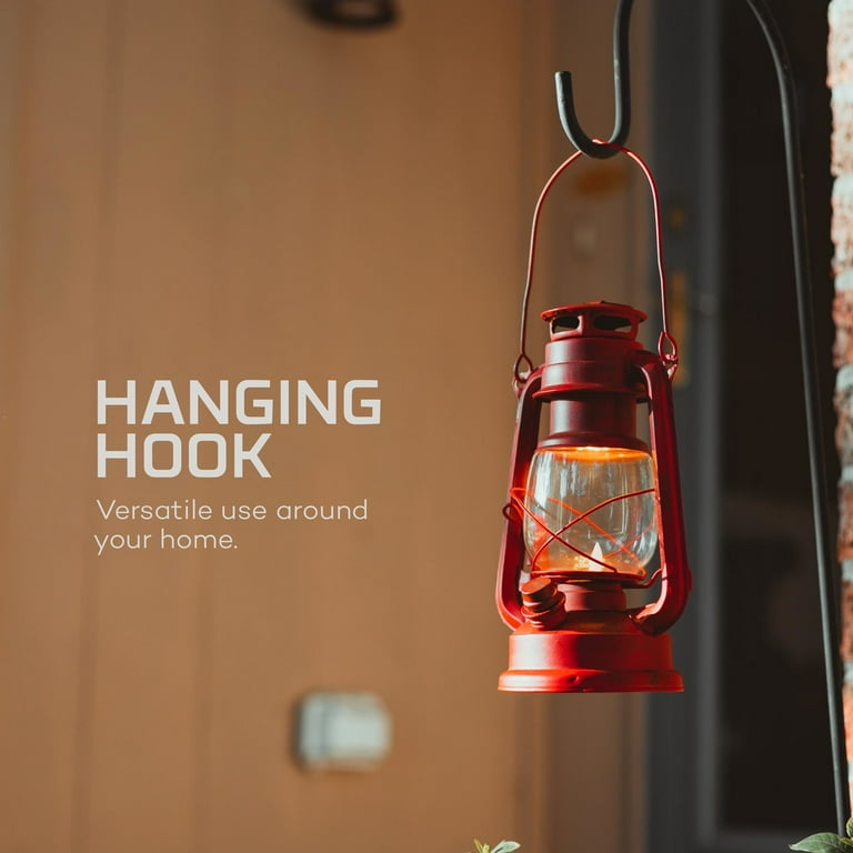 NEBO Retro 100 Lumen LED Red Metal Lantern, Battery Operated NEBO Retro 100 Lumen LED Red Metal Lantern, Battery Operated