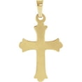 thumbnail image 3 of Jewels By Lux 14K Yellow Gold 20x14.5mm Hollow Cross Pendant, 3 of 3
