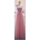 thumbnail image 5 of Vestidos de dama de honor con apliques de encaje, falda de tul Simple de línea a para dama de honor, Vestido largo de fiesta, 5 of 5