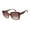 Tortoise, variant on Women's NN395 Retro Cat Eye UV400 Protective Square Fashion Sunglasses, 62mm