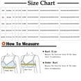 thumbnail image 3 of Bras for Womens,loopsun Woman's Fashion Plus Size Wire Free Comfortable Push Up Bra Underwear, 3 of 4
