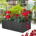 thumbnail image 4 of PENGXIANG 5PCS Rectangle Raised Plant Bed Garden Planter Elevated Vegetable Box Breathable Planting Grow Bag, 4 of 14