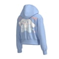 thumbnail image 2 of CINNAMOROLL DTR CHAMARRA CROP CIERRE Y CAPUCHA CIELO, 2 of 4