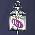 thumbnail image 3 of CafePress - Pi Sigma Epsilon Colored Crest Long Sleeve T Shirt - Long Sleeve Dark T-Shirt, 3 of 4