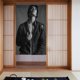 thumbnail image 2 of Cortina para puerta de Damon Salvatore, cortina opaca con estampado de patrón, cortina divisoria para habitación, tapiz para decoración del hogar, 34" de ancho x 56" de largo, 2 of 7