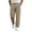 Z59 Khaki, variant on Mifsaly Mens Lightweight Pants Drawstring Elastic Waist Straight Leg Work Pants Breathable Golf Travel Business Casual Bottoms with Pockets Black,S