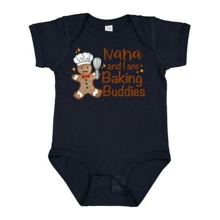 

Inktastic Nana and I Are Baking Buddies Gift Baby Boy or Baby Girl Bodysuit