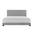 thumbnail image 3 of Crown Mark Erin Gray Upholstered Bed with Nail Head Trim, King, 3 of 7